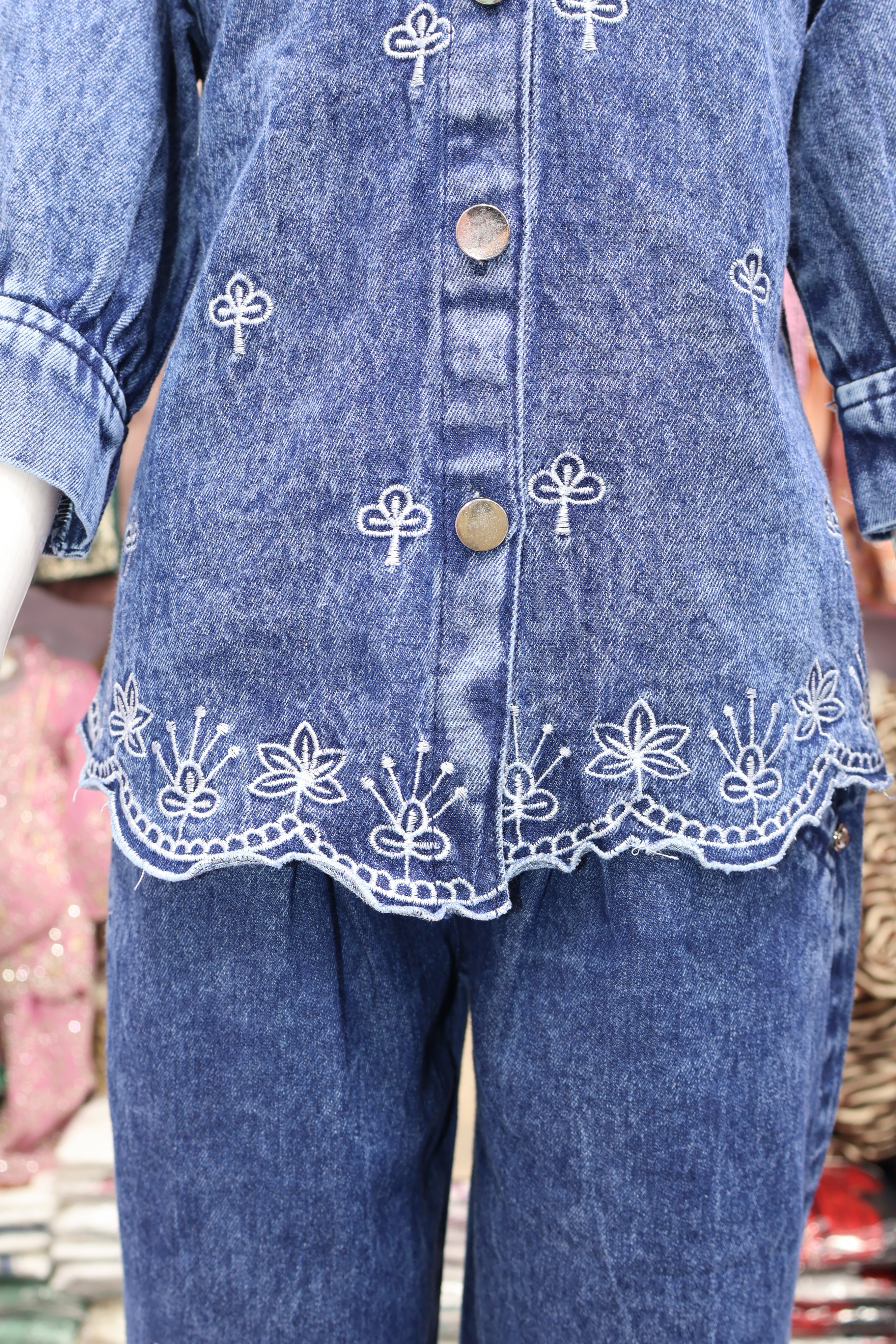 Denim with Baggy Pant